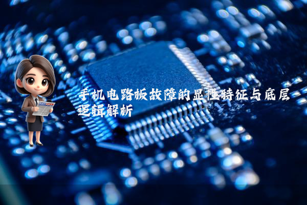 手机电路板故障的显性特征与底层逻辑解析
